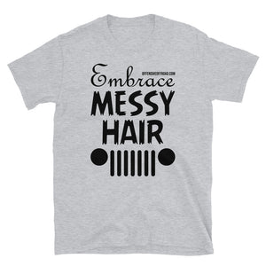 moniquetoohey Embrace Messy Hair Unisex Short-Sleeve T-Shirt