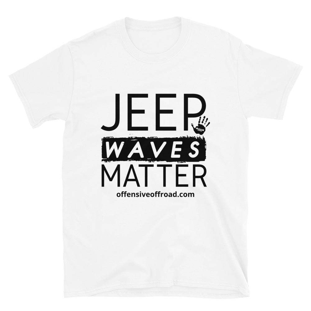 moniquetoohey Jeep Waves Matter Unisex Short-Sleeve T-Shirt