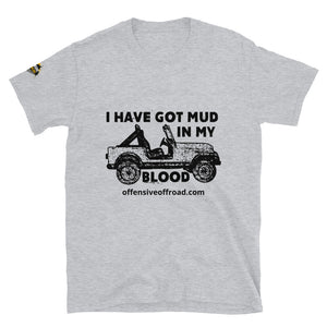 moniquetoohey Mud In My Blood Unisex Short-Sleeve T-Shirt