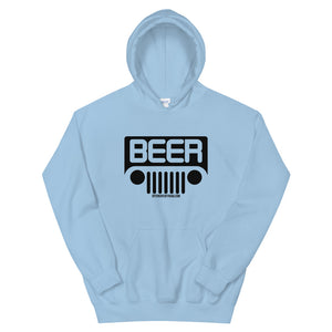 moniquetoohey Jeeps and Beer Unisex Hoodie