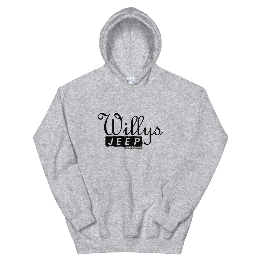 moniquetoohey Willys Jeep Unisex Hoodie