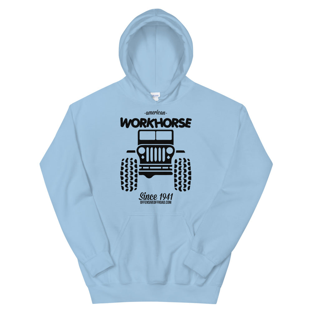 moniquetoohey American Workhorse Since 1941 Unisex Hoodie