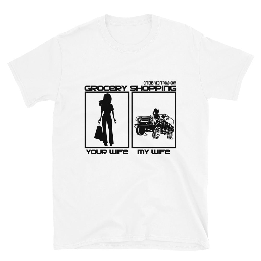 moniquetoohey My Wife Is Cooler Unisex Short-Sleeve T-Shirt