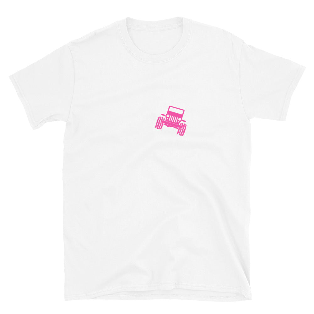 moniquetoohey Jeep Girl Womens Short-Sleeve T-Shirt