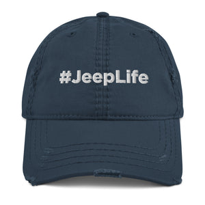 moniquetoohey Jeep Life Distressed Hat