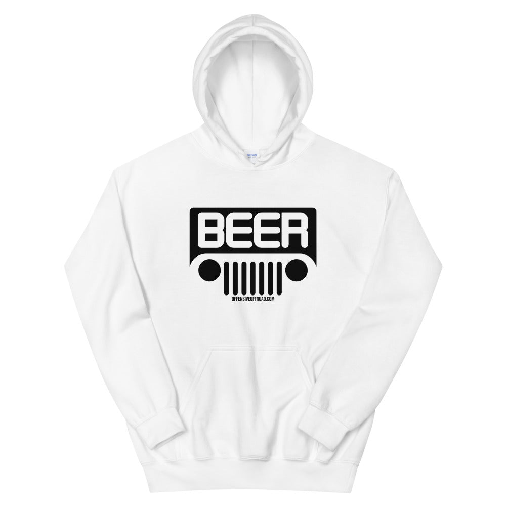 moniquetoohey Jeeps and Beer Unisex Hoodie