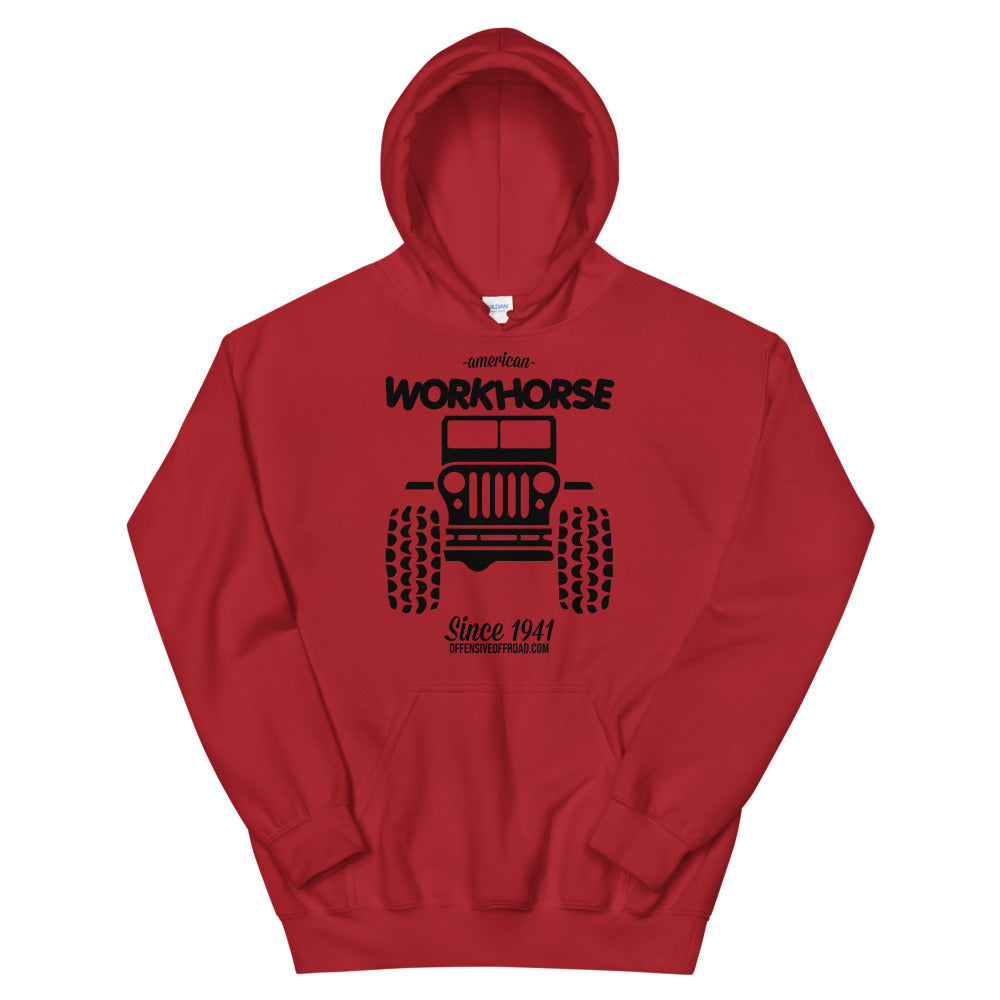 moniquetoohey American Workhorse Since 1941 Unisex Hoodie