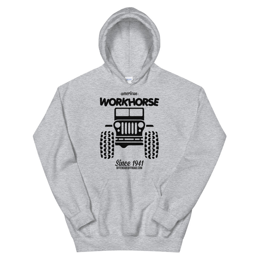 moniquetoohey American Workhorse Since 1941 Unisex Hoodie