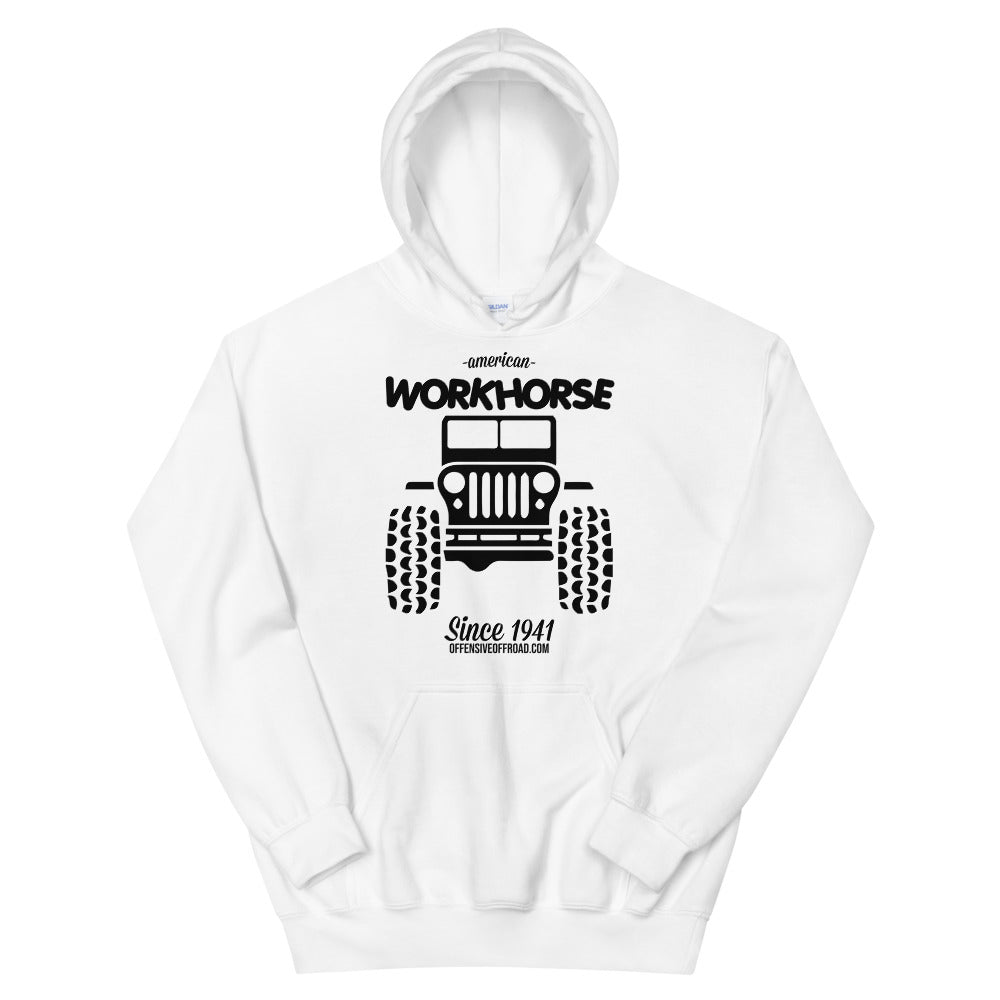 moniquetoohey American Workhorse Since 1941 Unisex Hoodie