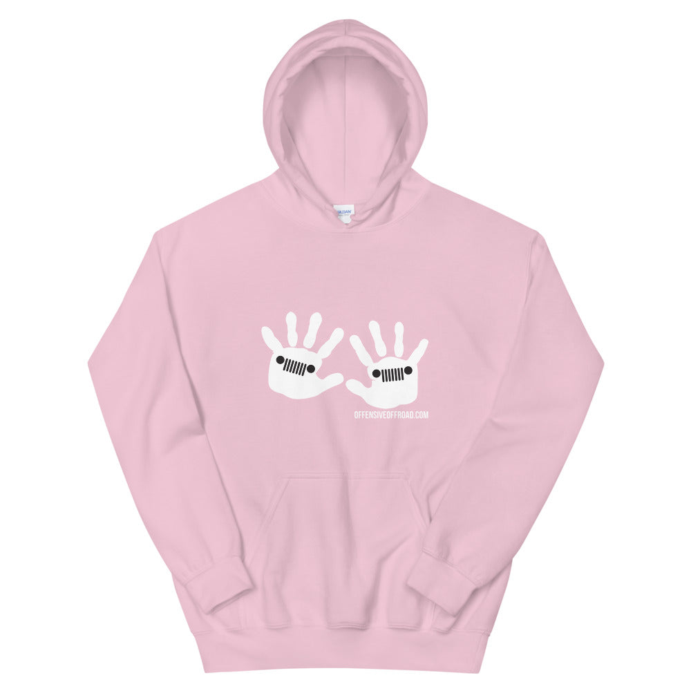 moniquetoohey Jeep Hands Unisex Hoodie