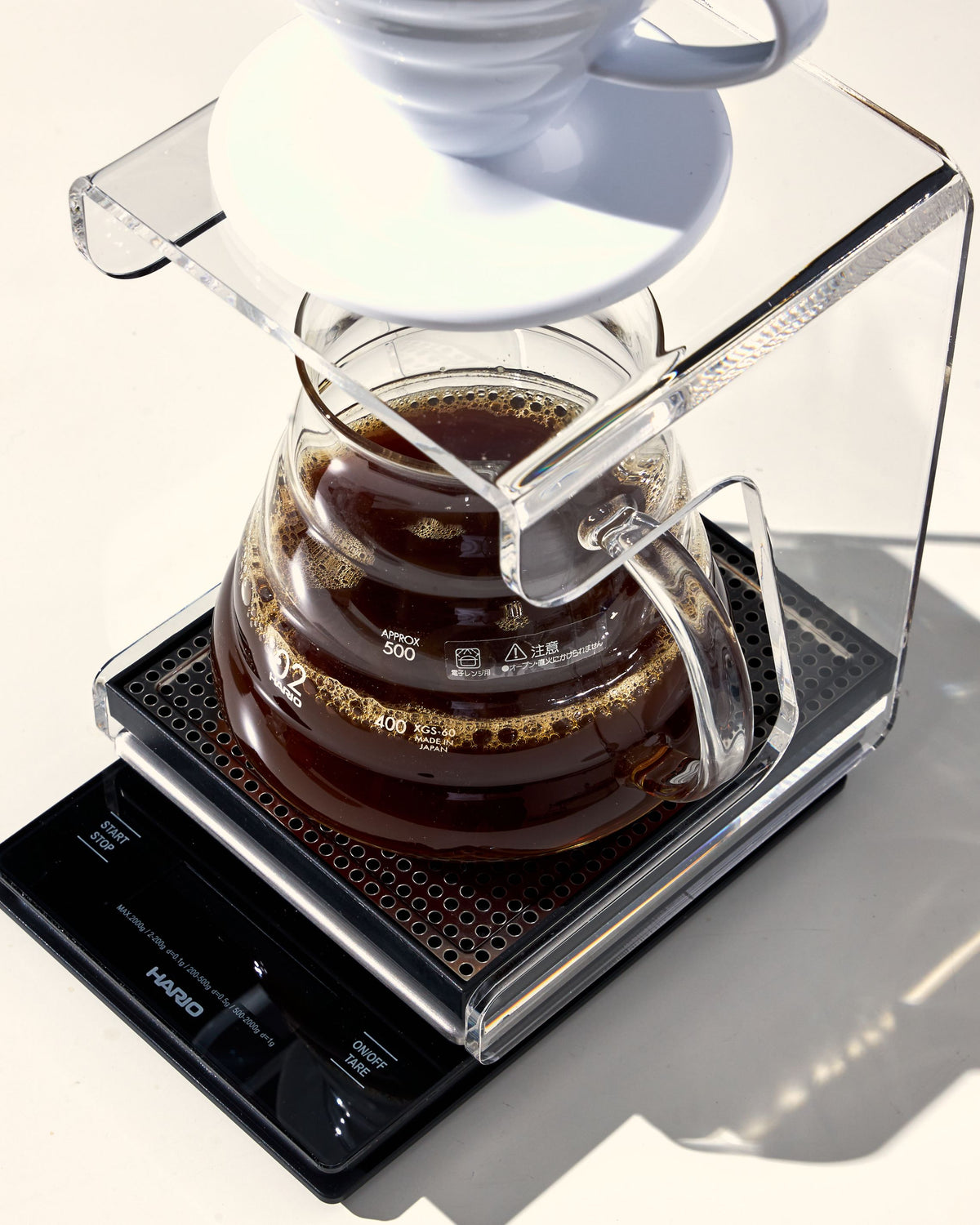 Hario V60 Drip Coffee Scale in Metal