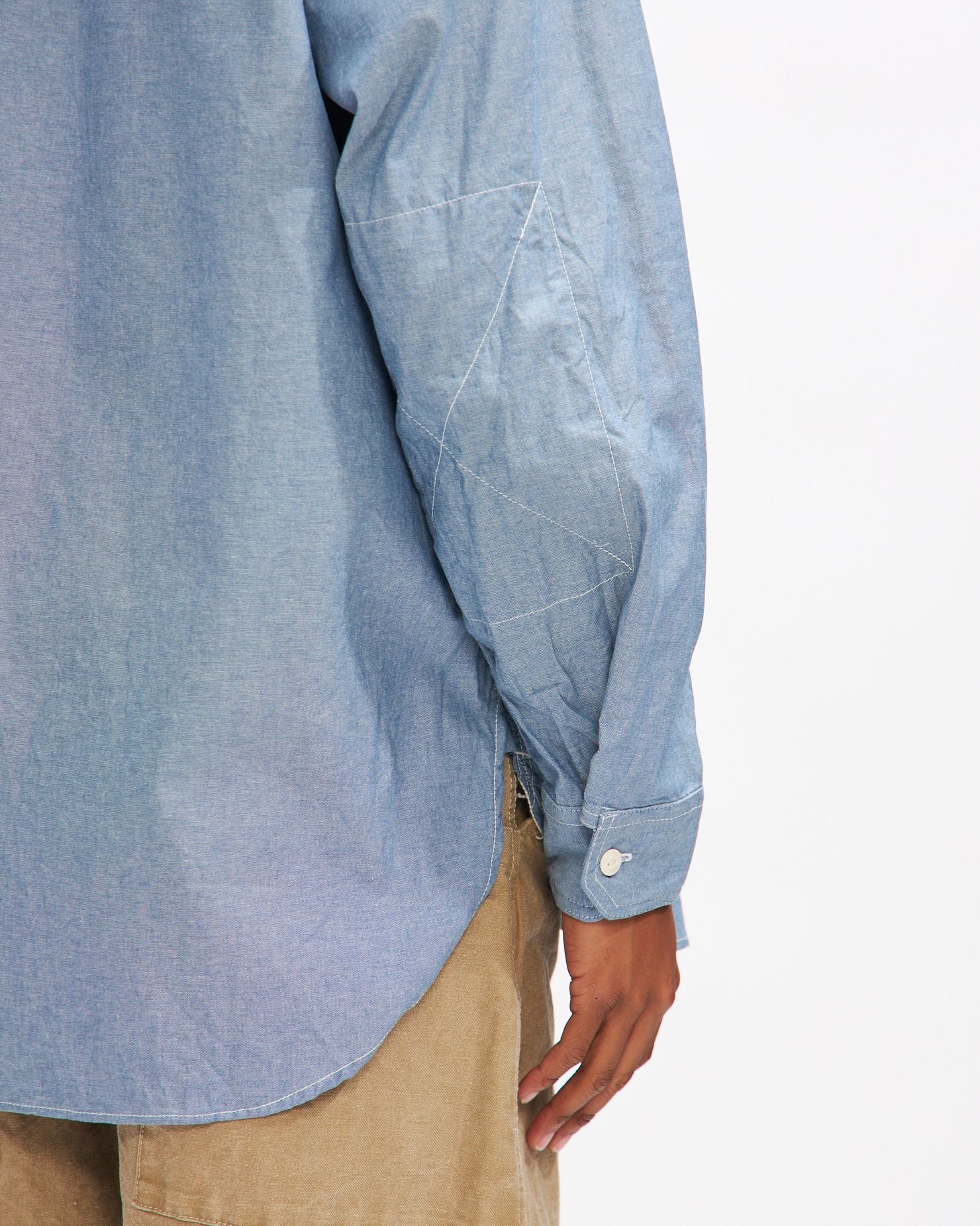 Work Shirt - Lt. Blue Cotton Chambray