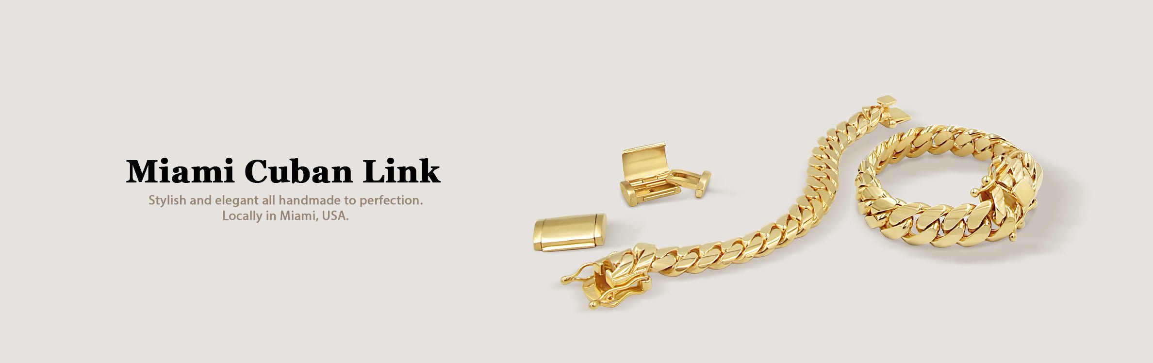 Cuban link bracelet Las Villas Jewelry