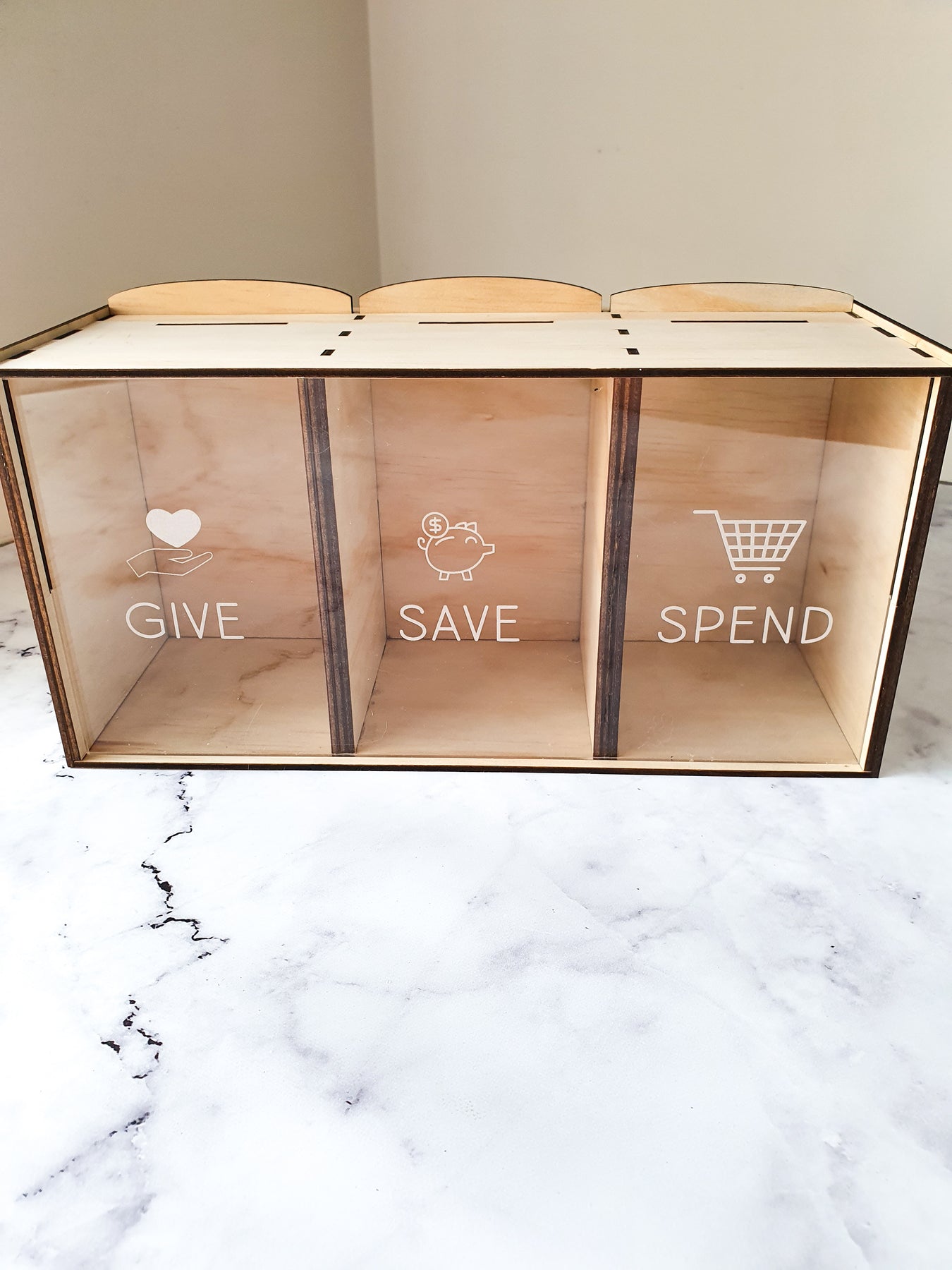 Give Save Spend Money Box – MY LOVELY GIFTS