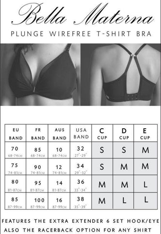 Plunge Racerback Nursing Bra – Myrtle&Flossie