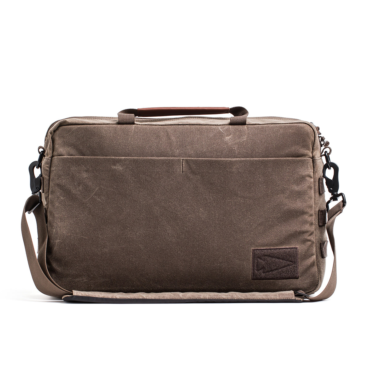 Image of Shoulder Bag - Waxed Canvas