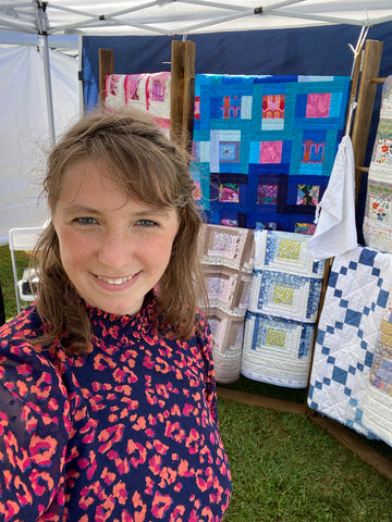 Maria Fisher/Delightfully Quilted at the Hermitage Handmade Festival 2023