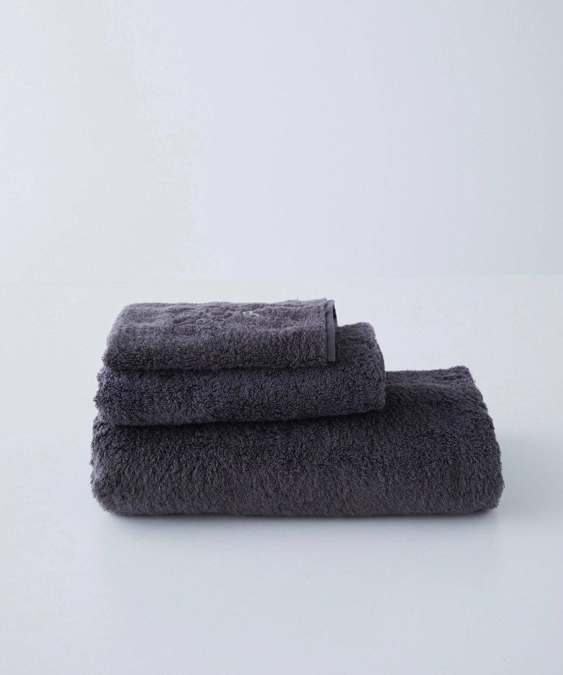 Organic cotton towel Bath towel, face towel, hand towel 3 size same color set (white) Daily necessities Foo Tokyo