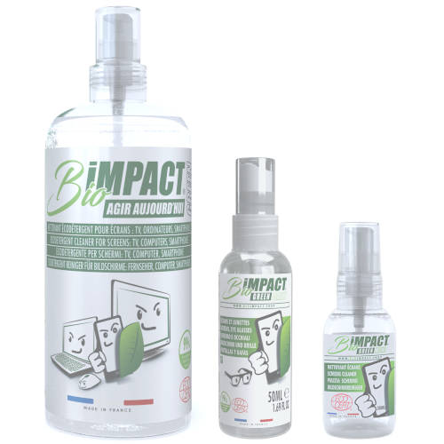 BIOIMPACT Green Daily - Nettoyant idéal pour smartphones et lunettes –  BIOIMPACT Produits Menagers Ecologiques Made in France