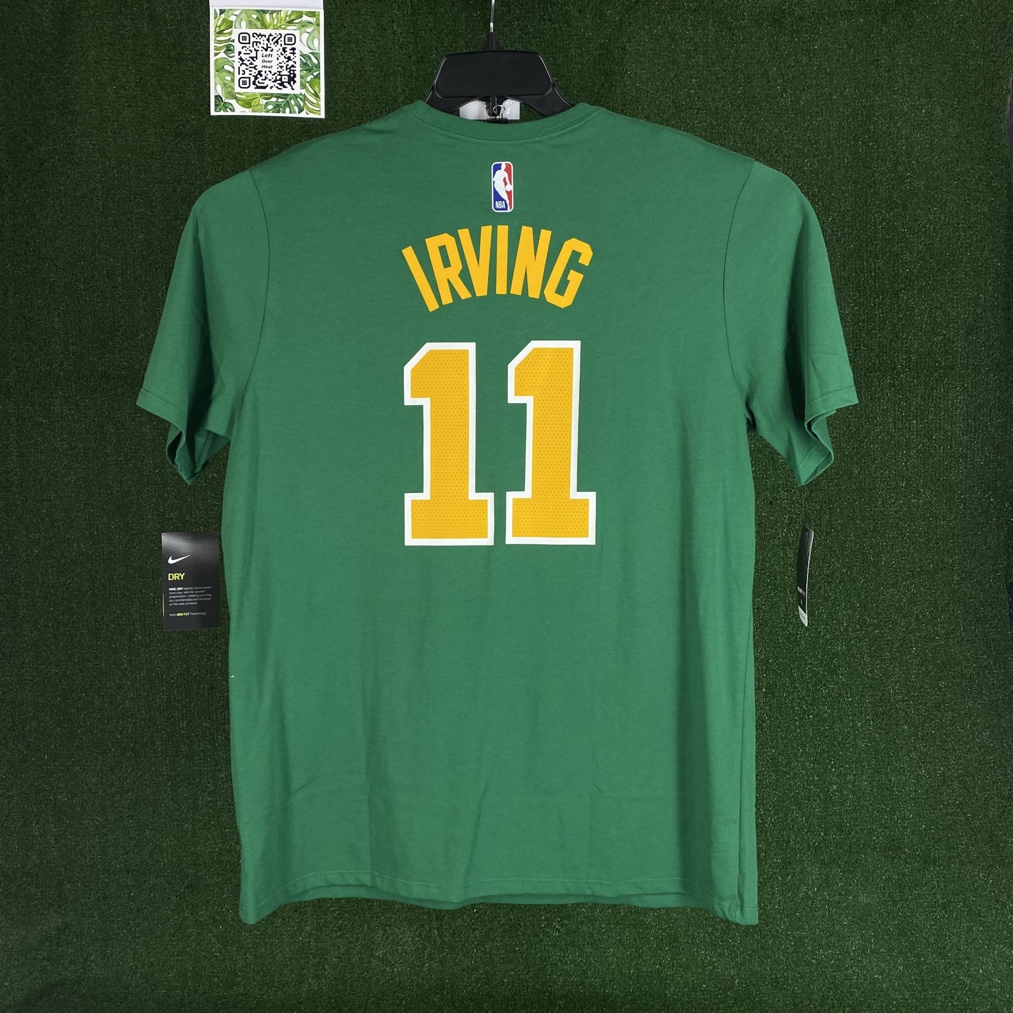 kyrie irving earned jersey