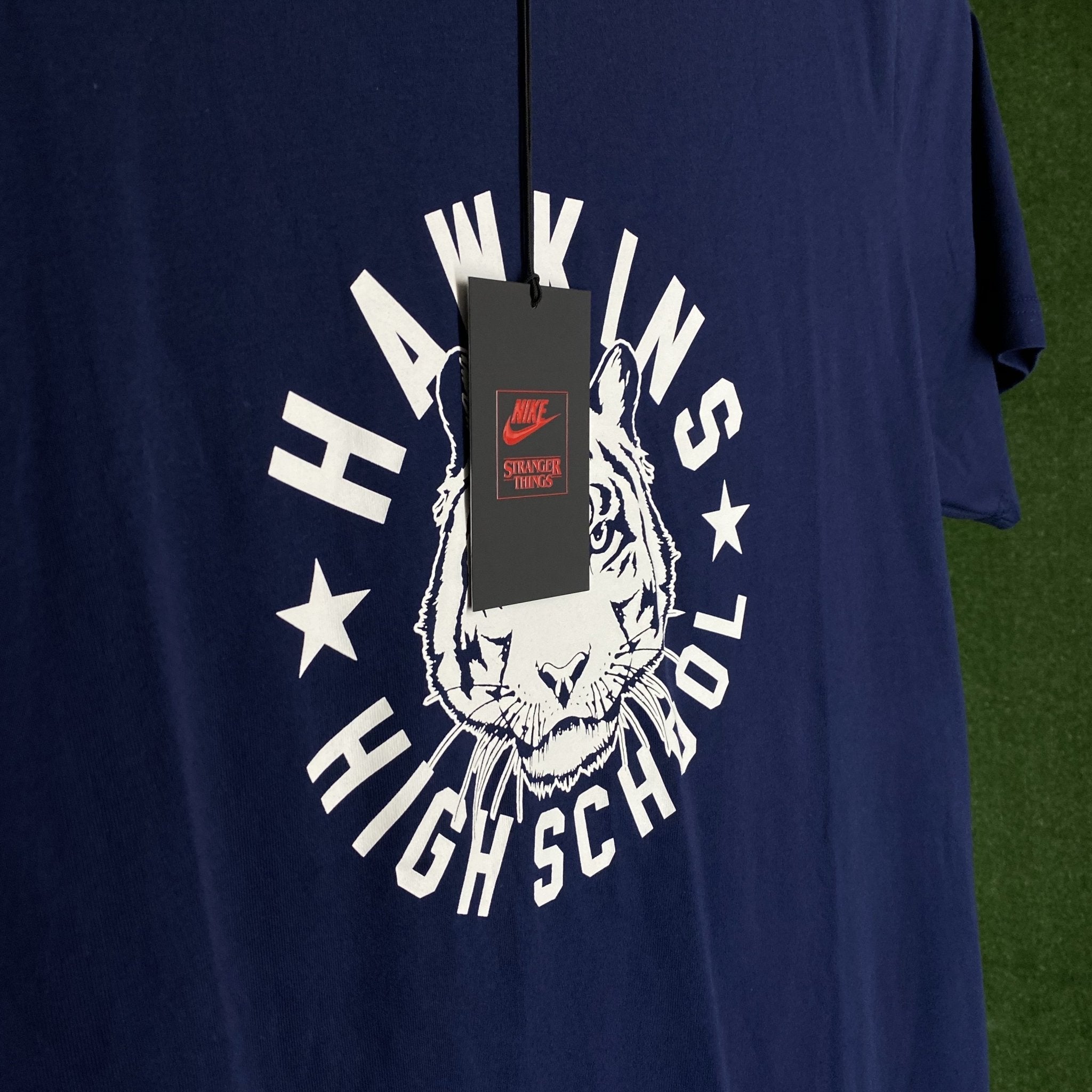 stranger things nike t shirt