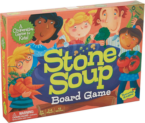 Peaceable Kingdom Stone Soup Board Game | GIGI Bloks