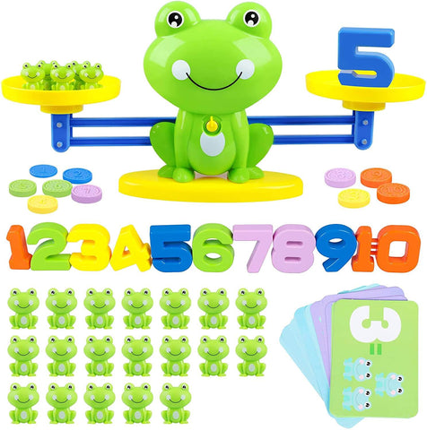 STREET WALK Frog Balance Counting Toys | GIGI Bloks