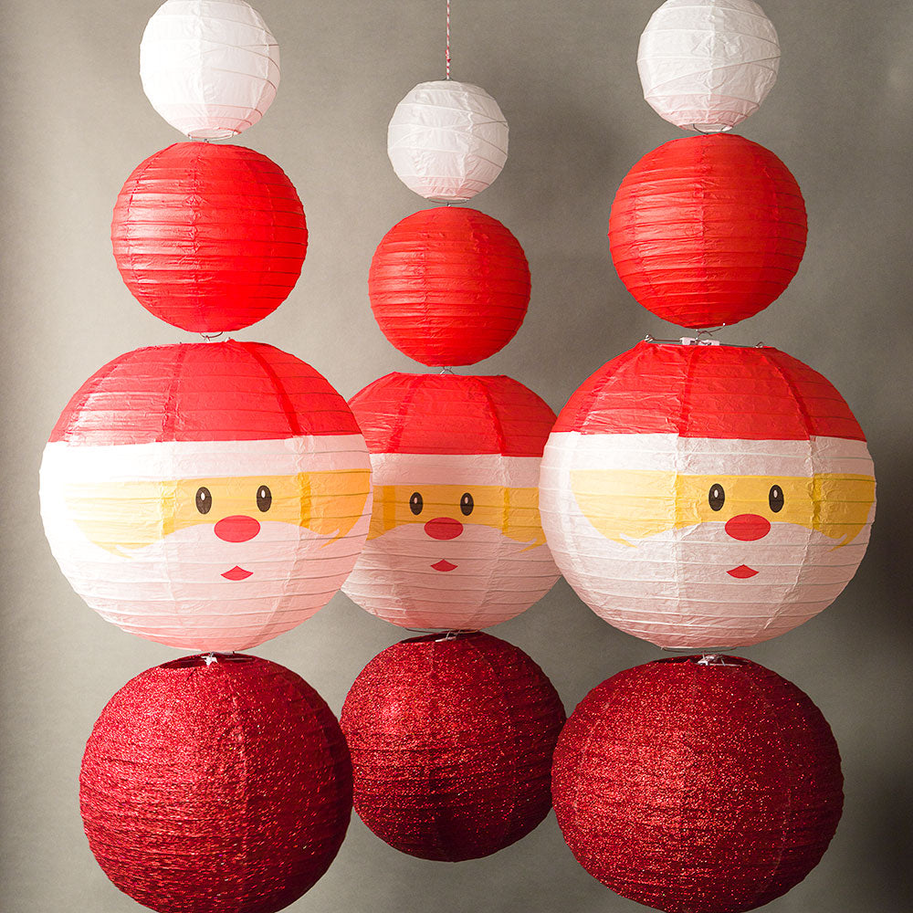 christmas paper lanterns