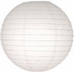 16" White Paper Lantern