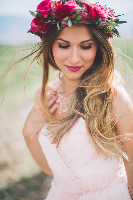 Boho Flower Crown Ideas