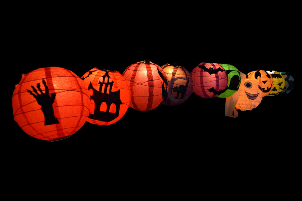 How to Make DIY Paper Lanterns for Halloween