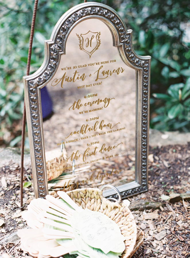 Lovely Wedding Mirror Ideas