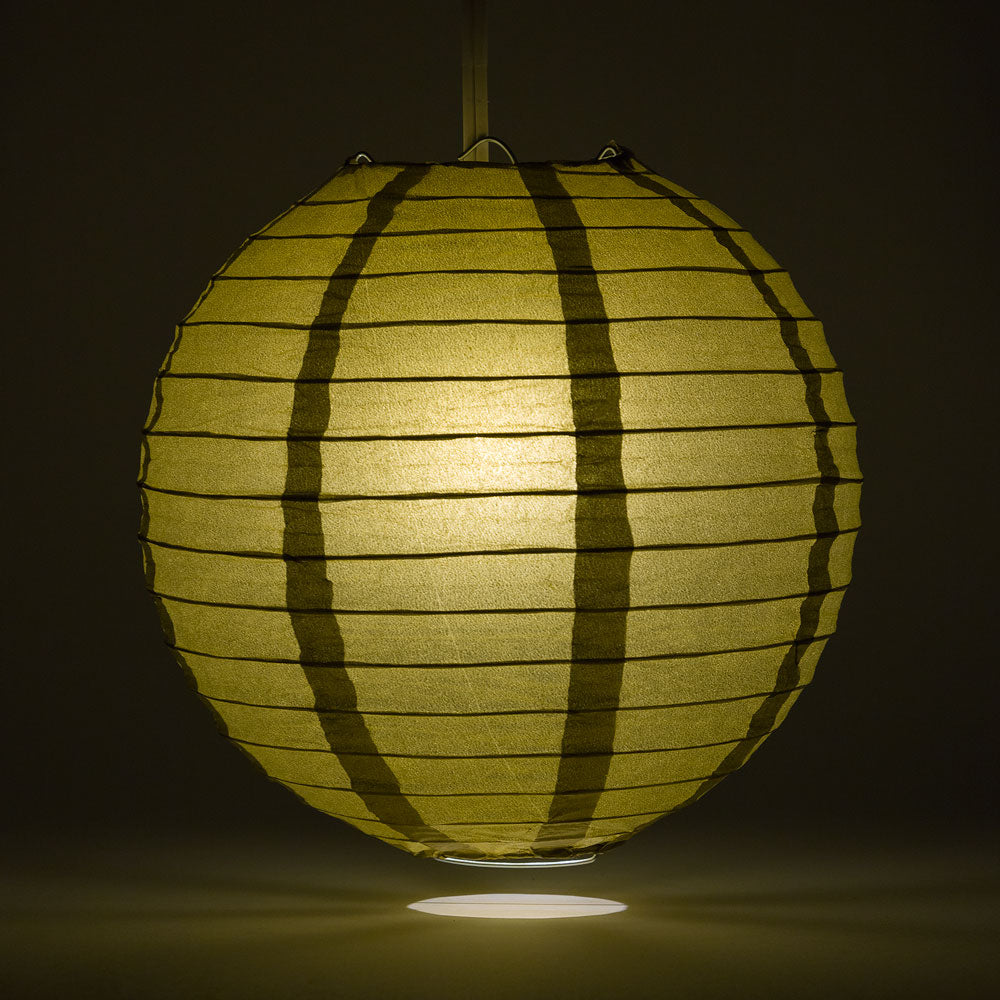 gold paper lanterns