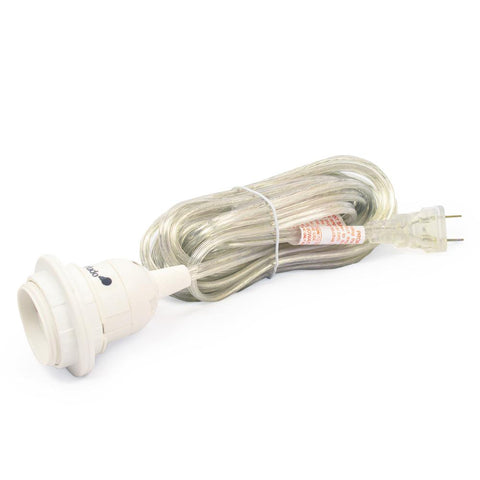 Pianpianzi Single Bulb Light Cord Battery Operated Plug for