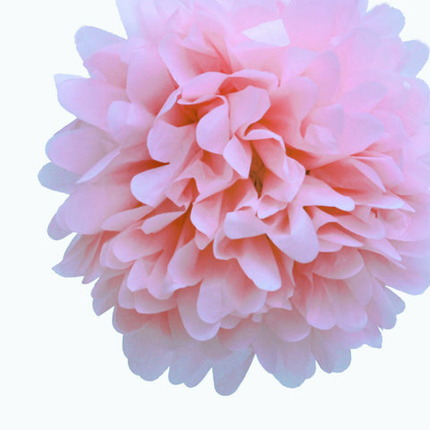 Large Hot Pink Poms, Hot Pink Party Decor