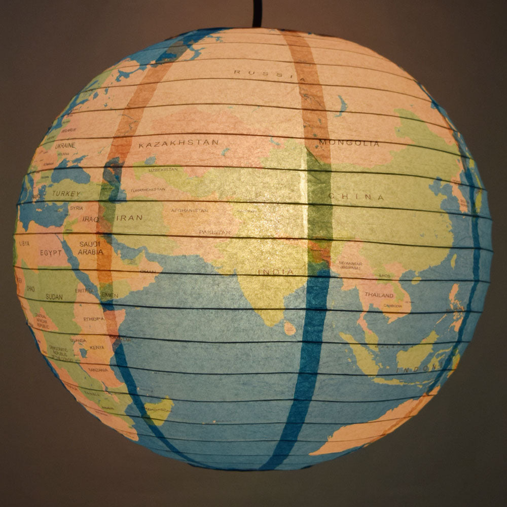 globe paper lantern