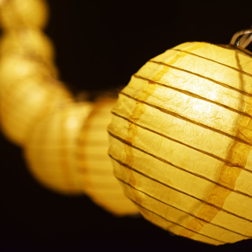 string paper lanterns