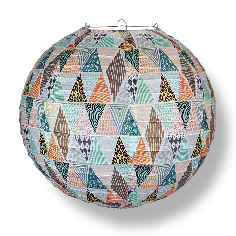 Rough Patterned Premium Paper Lantern 