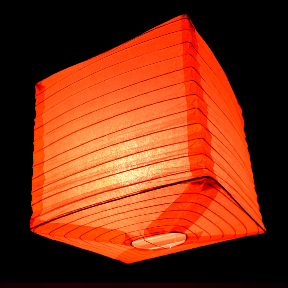 square paper lanterns cheap