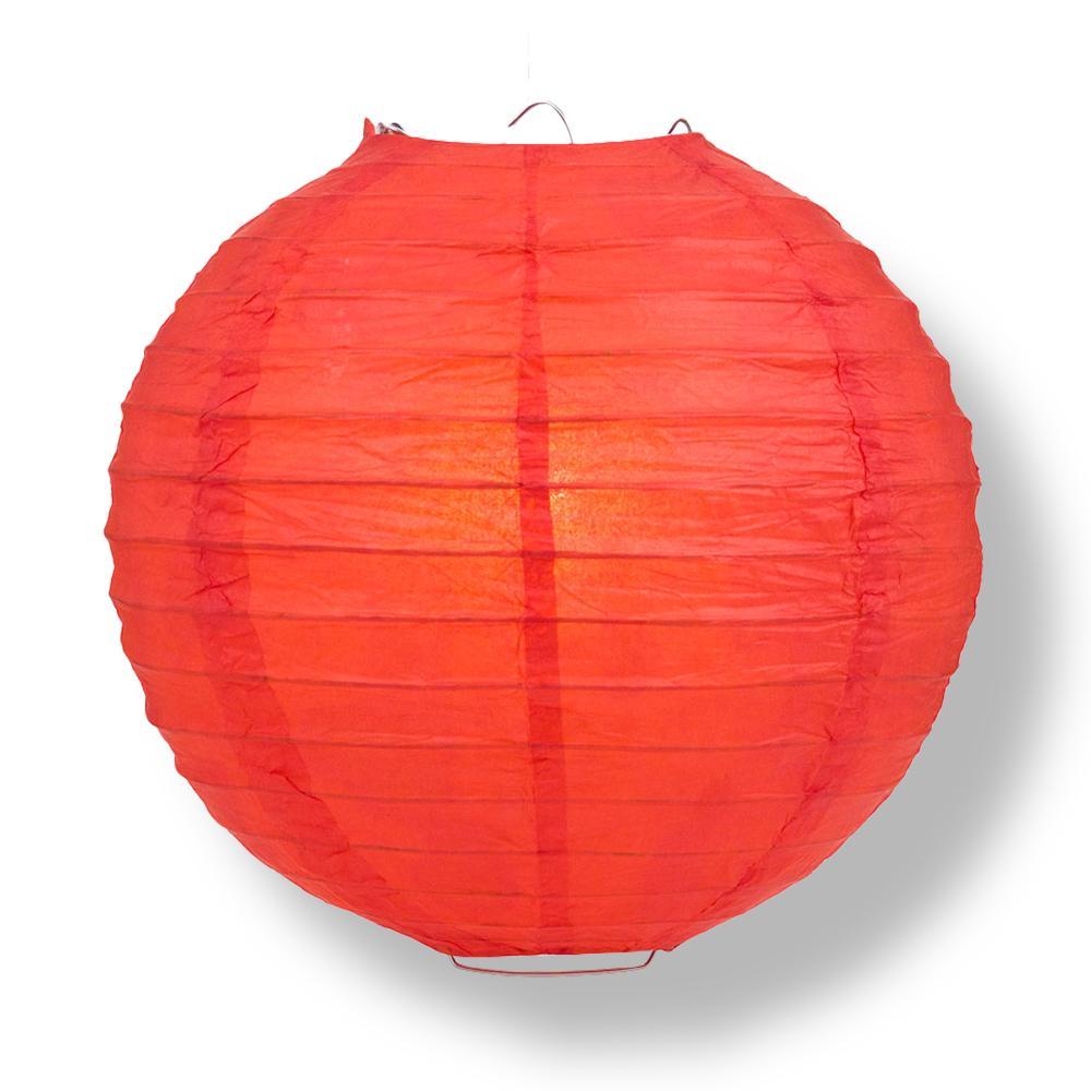 Orange Paper Lantern 16 in | Party Value