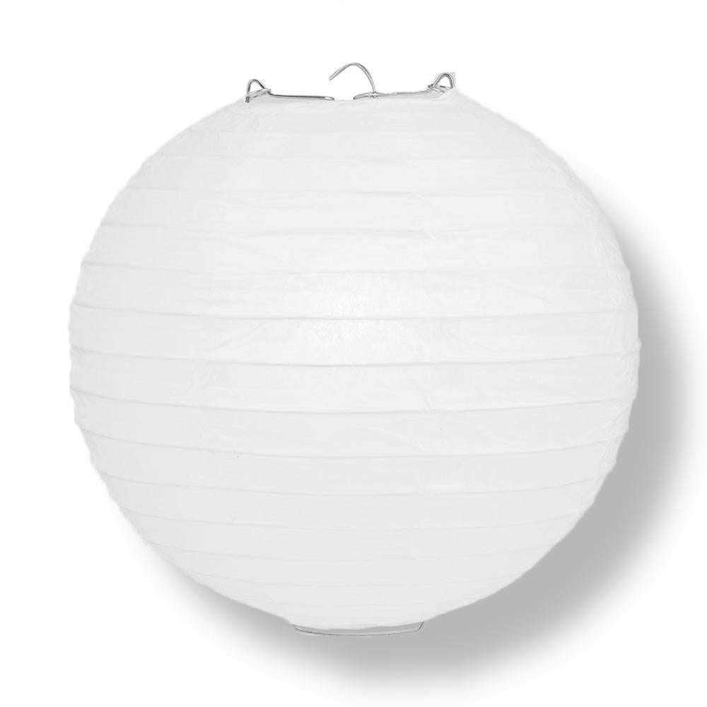 large white paper lanterns