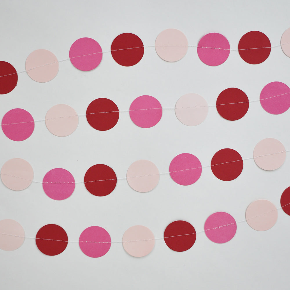 paper circle garland