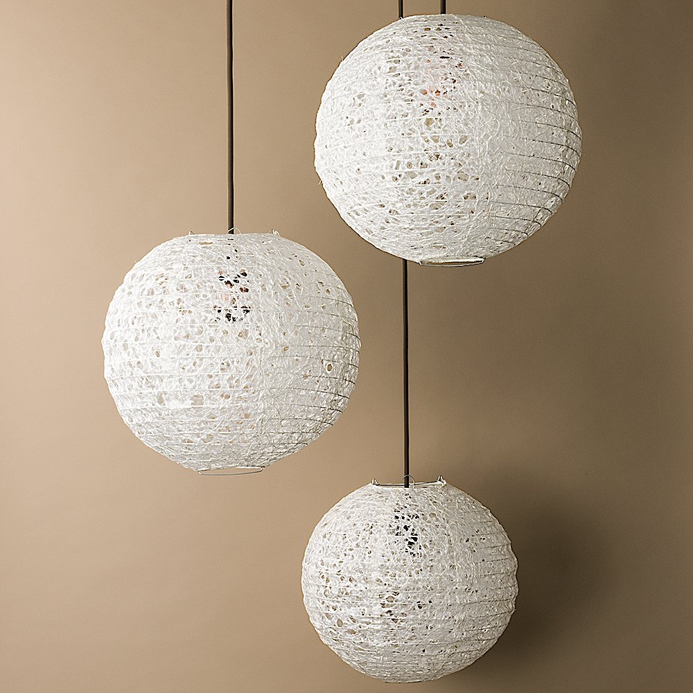 hanging paper ball lights