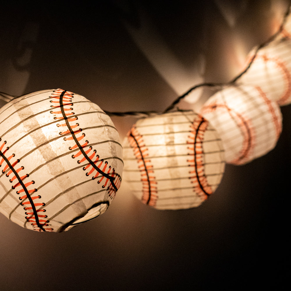 string paper lanterns