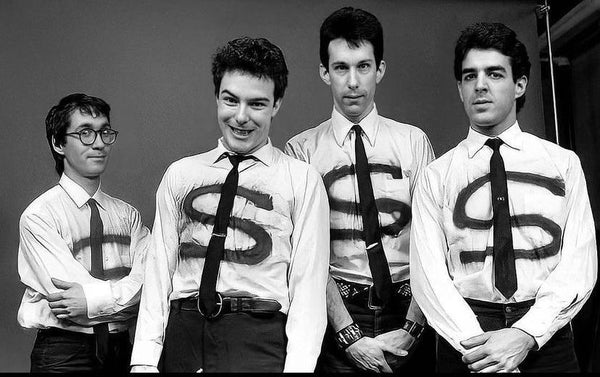 Dead Kennedys Jello Biafra $ Dollar Symbol spray painted shirt and tie