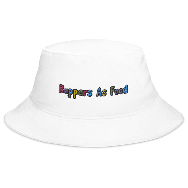 Download Rappers As Food Logo Bucket Hat Rappers As Food