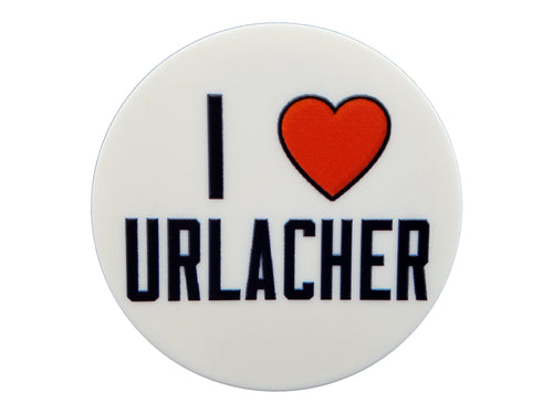 I Heart Urlacher Plate Disc