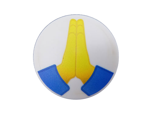 Pray Hands Emoji Plate Disc