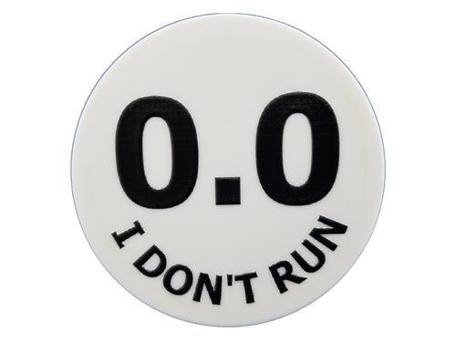 I Don't Run Plate Disc