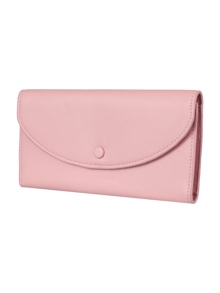 Quilted Mini Short Wallet - Pink